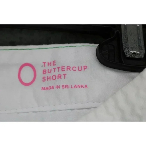 Lilly Pulitzer Women's White Scalloped Buttercup Shorts-Size 0-Pockets - Picture 5 of 10